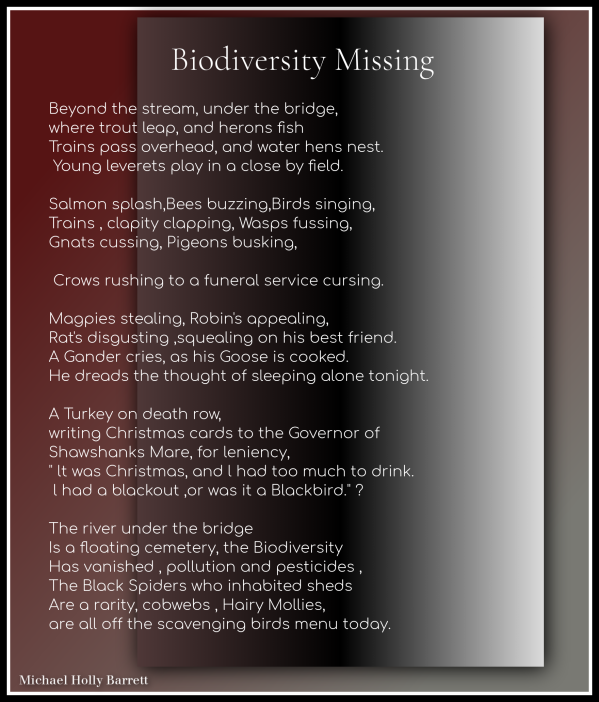 Biodiversity Missing-michael holly barrett | Poetry For All Seasons and ...