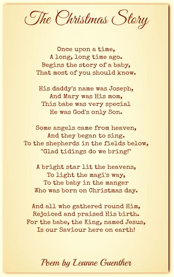 Christmas Poems And Lyrics | Honoring The True Meaning Of The Christmas