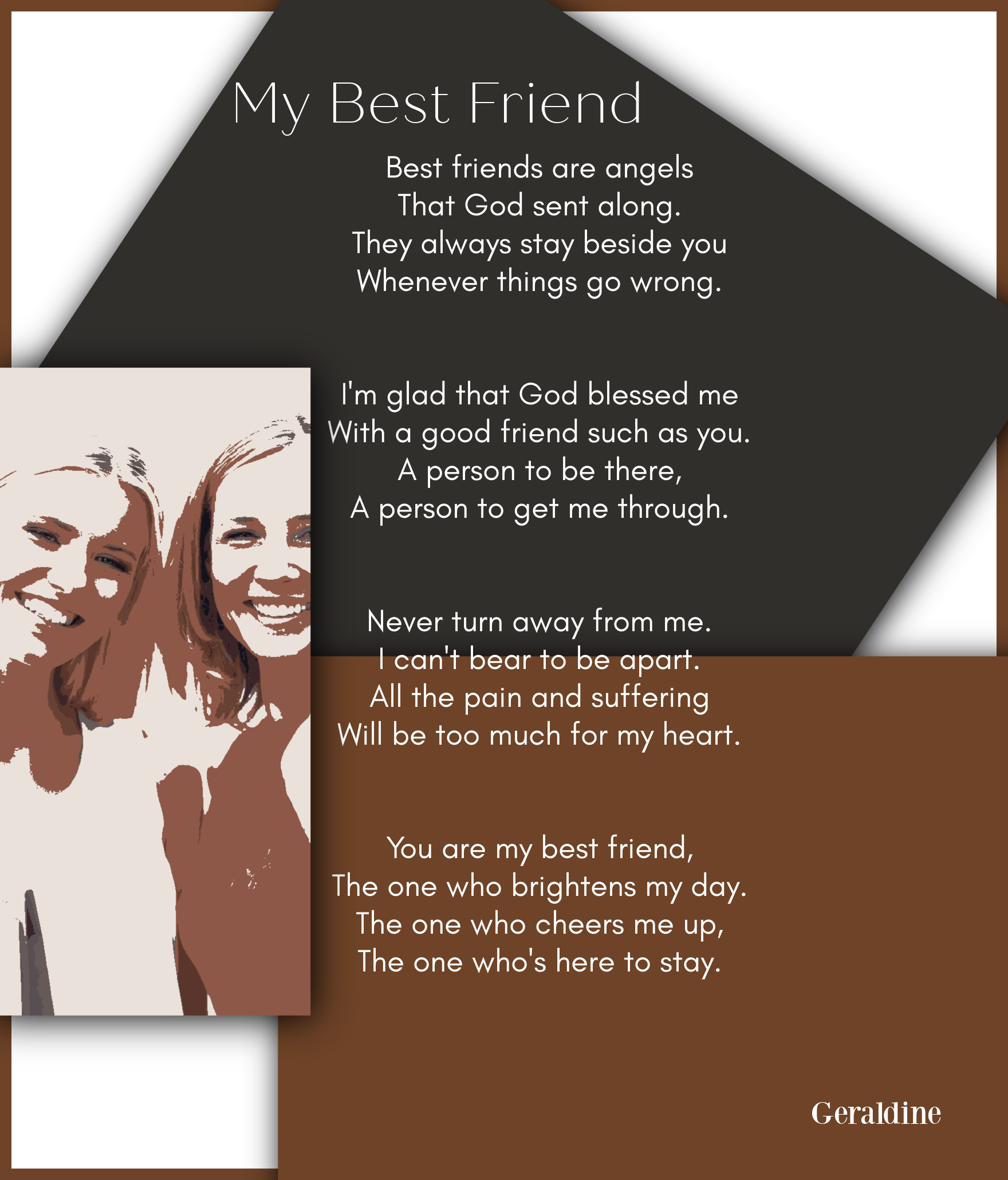 best friend poems