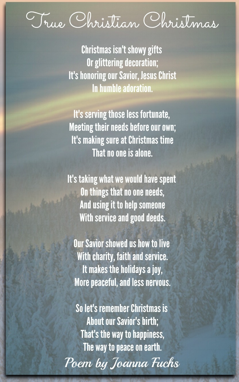 christmas poems about jesus